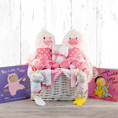 You're Home! Twins Gift Basket