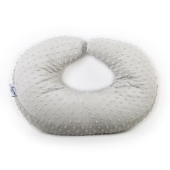 Gray Minky Nursing Pillow - The Diapered Baby