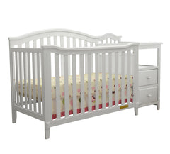 Kali 4-in-1 Convertible Crib and Changer - The Diapered Baby