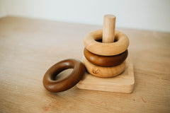 Wooden Ring Stacker