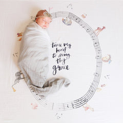 Music Parade - Organic Swaddle Blanket