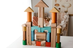 QToys Color Wooden Blocks