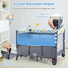 5 in 1 Foldable Baby Nursery Center