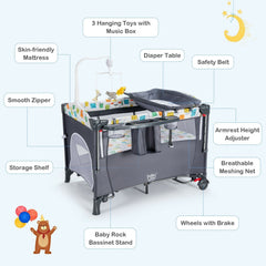 5 in 1 Foldable Baby Nursery Center